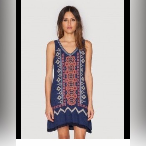 Johnny Was LA Stevie linen dress. - Picture 2 of 13